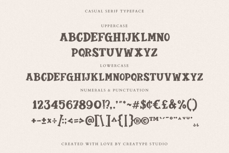 Gentleman Casual Serif - Image 8