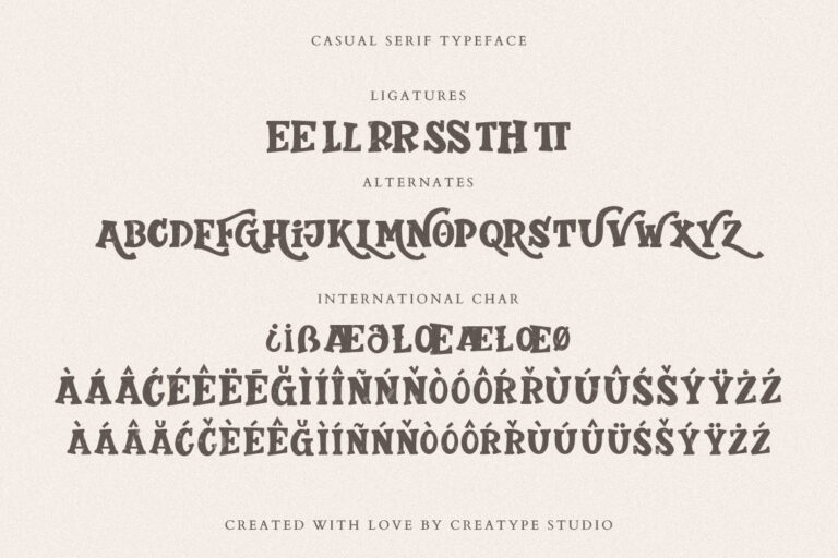 Gentleman Casual Serif - Image 9