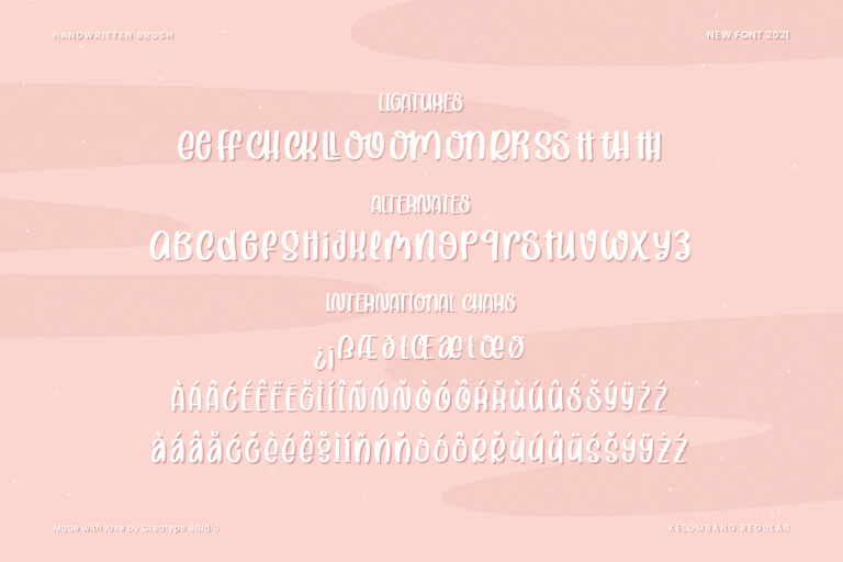Kelombang Handwritten Brush - Image 9