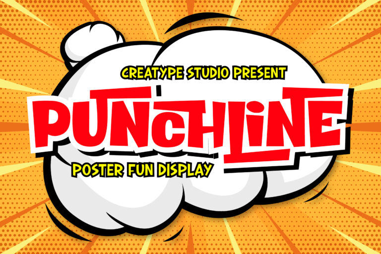 Punchline Poster Display