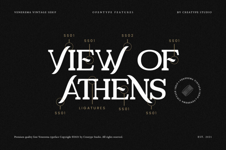 Venerema Vintage Serif - Image 7
