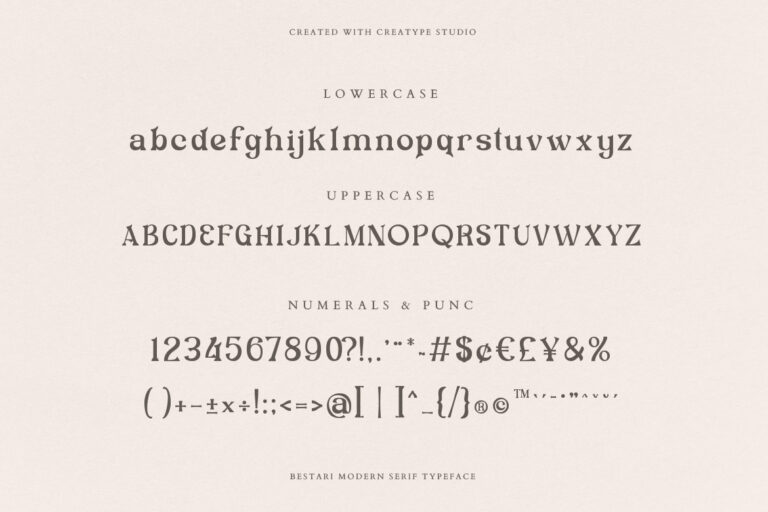 Bestari Decorative Serif - Image 8