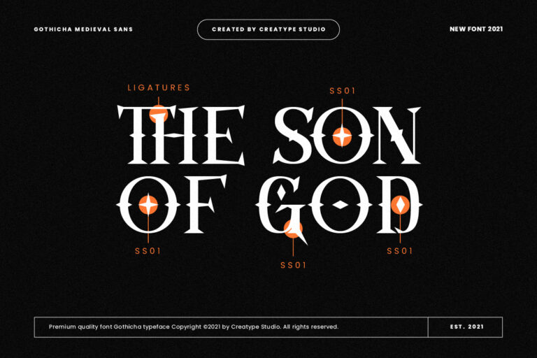 Gothicha Medieval Sans - Image 6