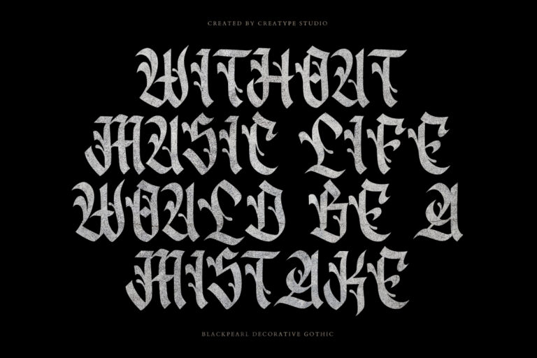 Blackpearl Decorative Gothic - Image 4