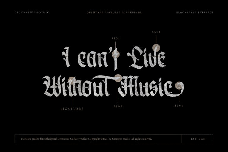 Blackpearl Decorative Gothic - Image 6