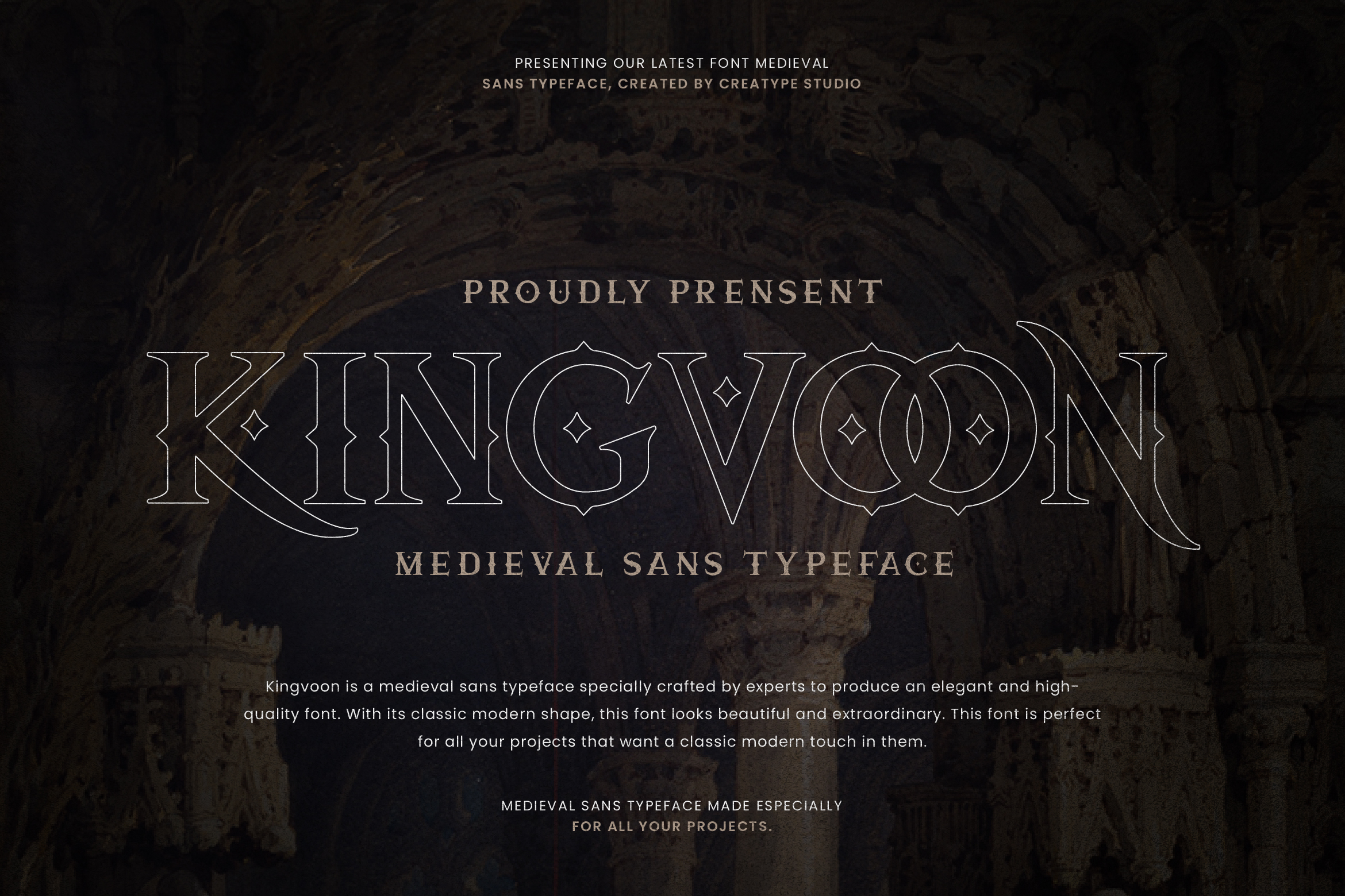 Kingvoon Medieval Sans