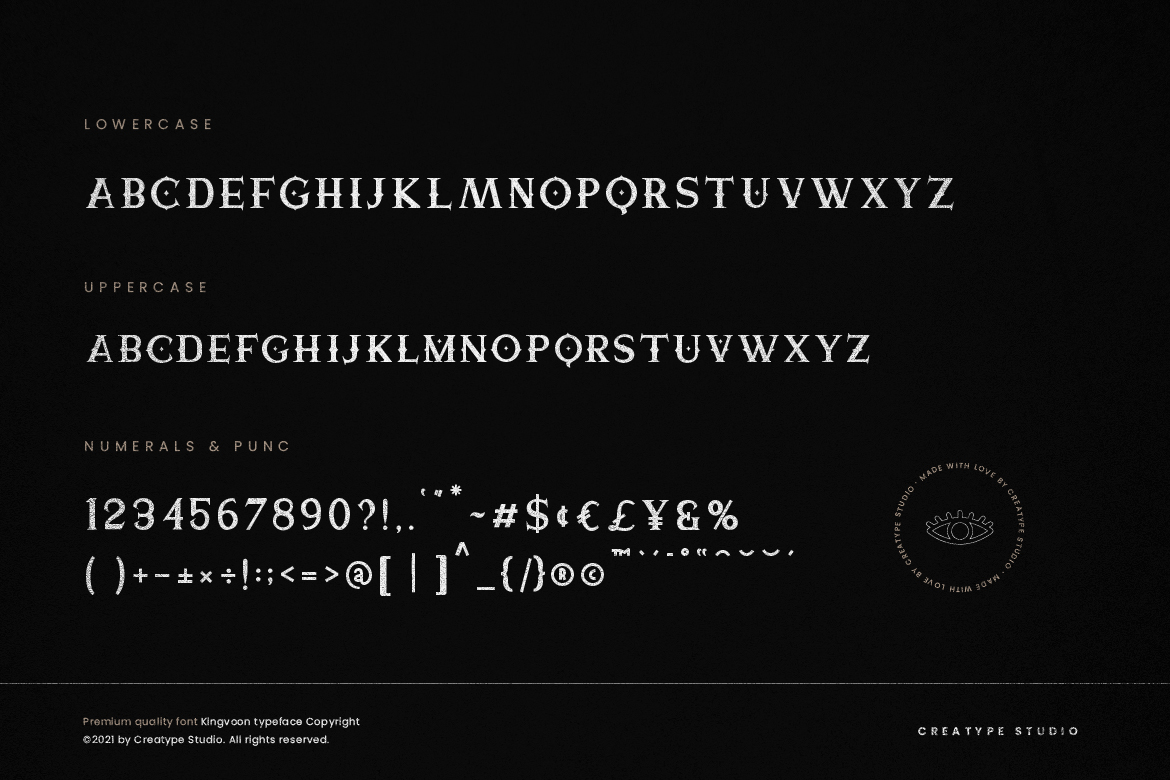 Kingvoon Medieval Sans - Image 9