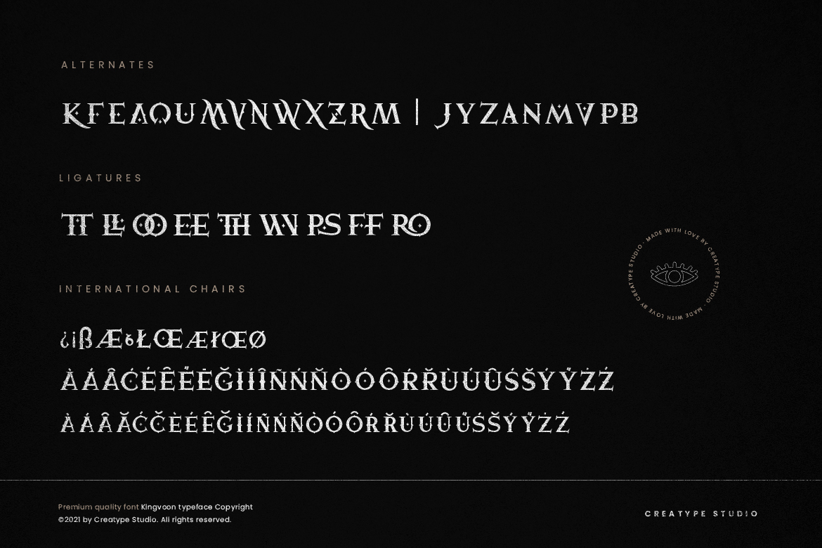 Kingvoon Medieval Sans - Image 10