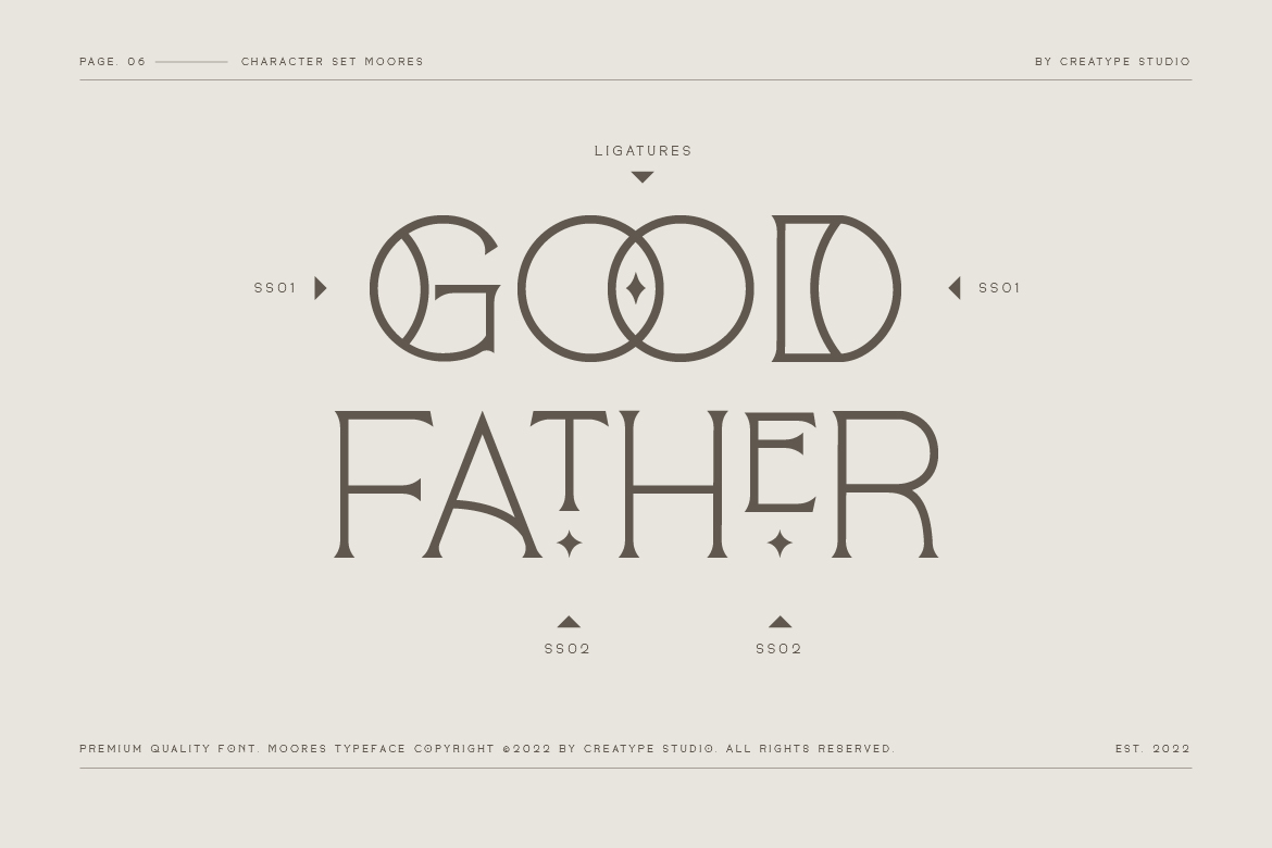 Moores Modern Serif - Image 6