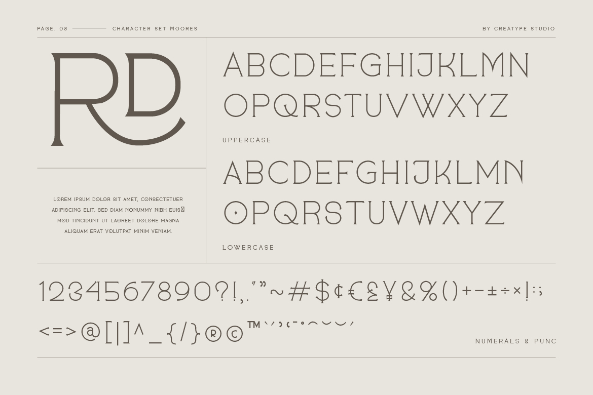 Moores Modern Serif - Image 8