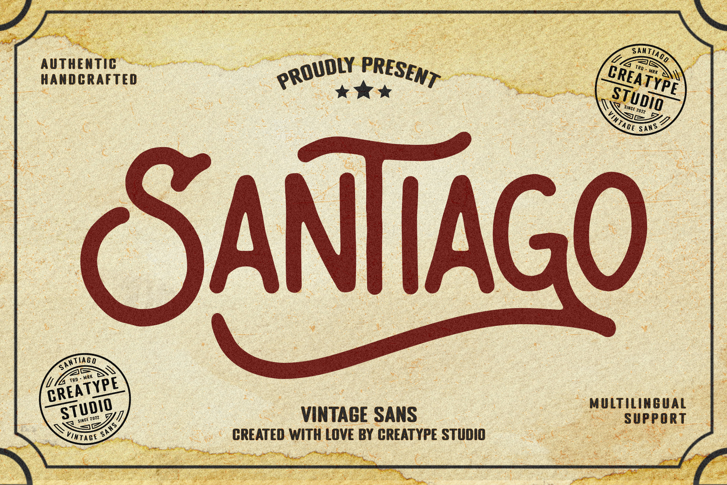 Santiago Vintage Monoline