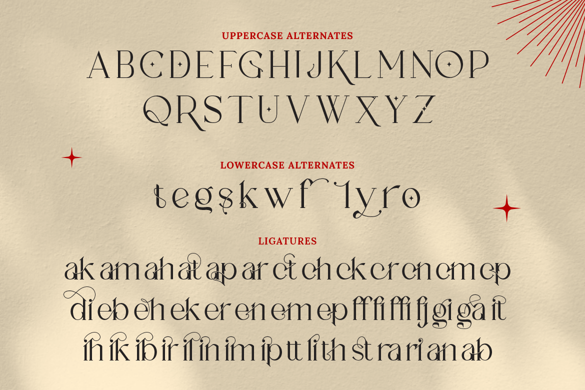 Rosalina Stylish Serif - Image 10