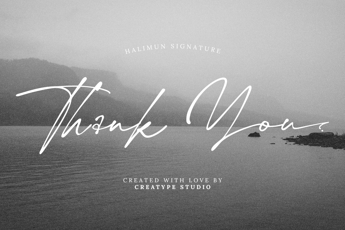 Hallimun Signature Casual Script - Image 10