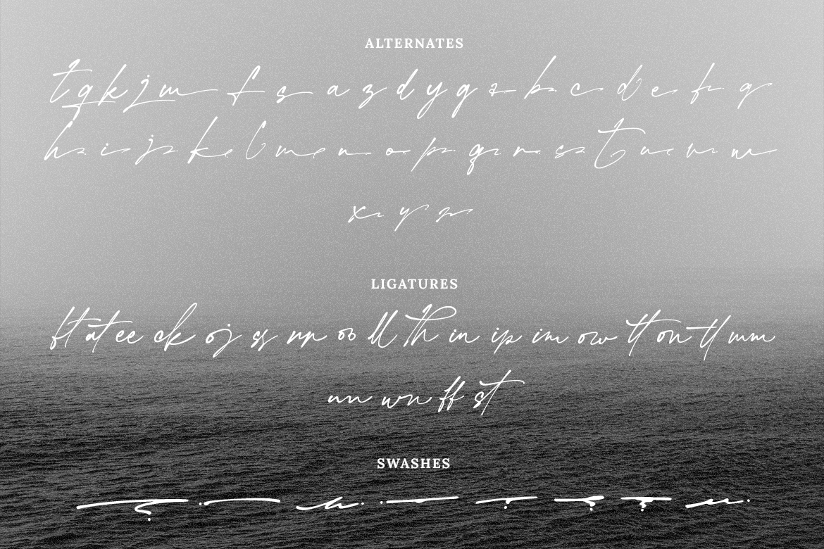 Hallimun Signature Casual Script - Image 8