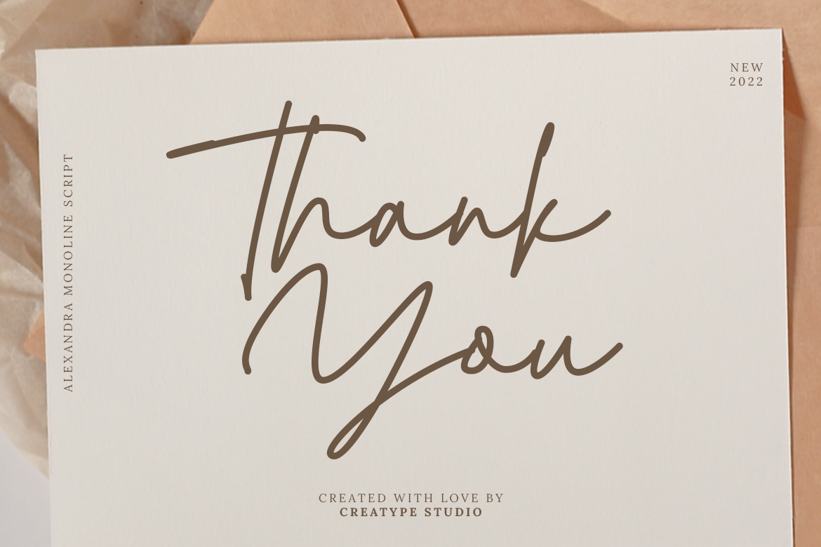 Alexandra Monoline Script - Image 11