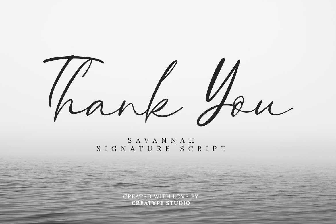 Savannah Signature Script - Image 10