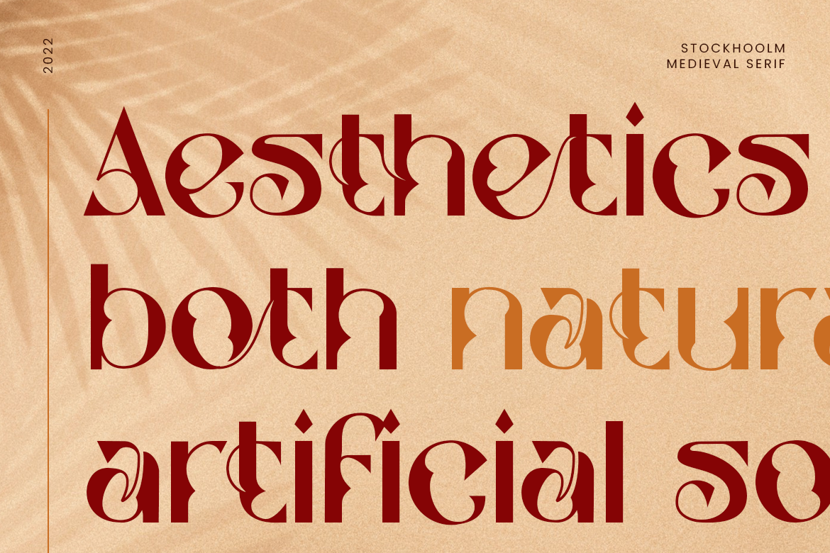 Stockhoolm Medieval Serif - Image 2