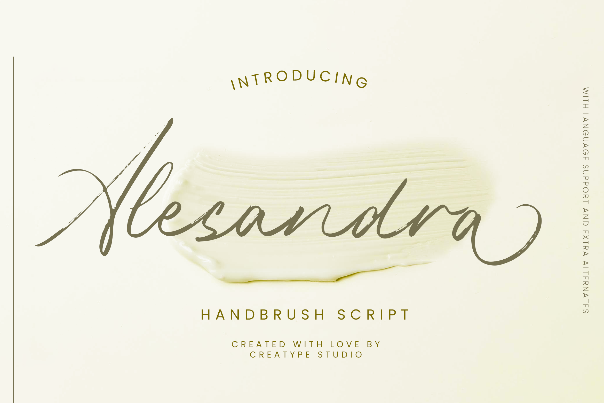 Alesandra Handbrush Script
