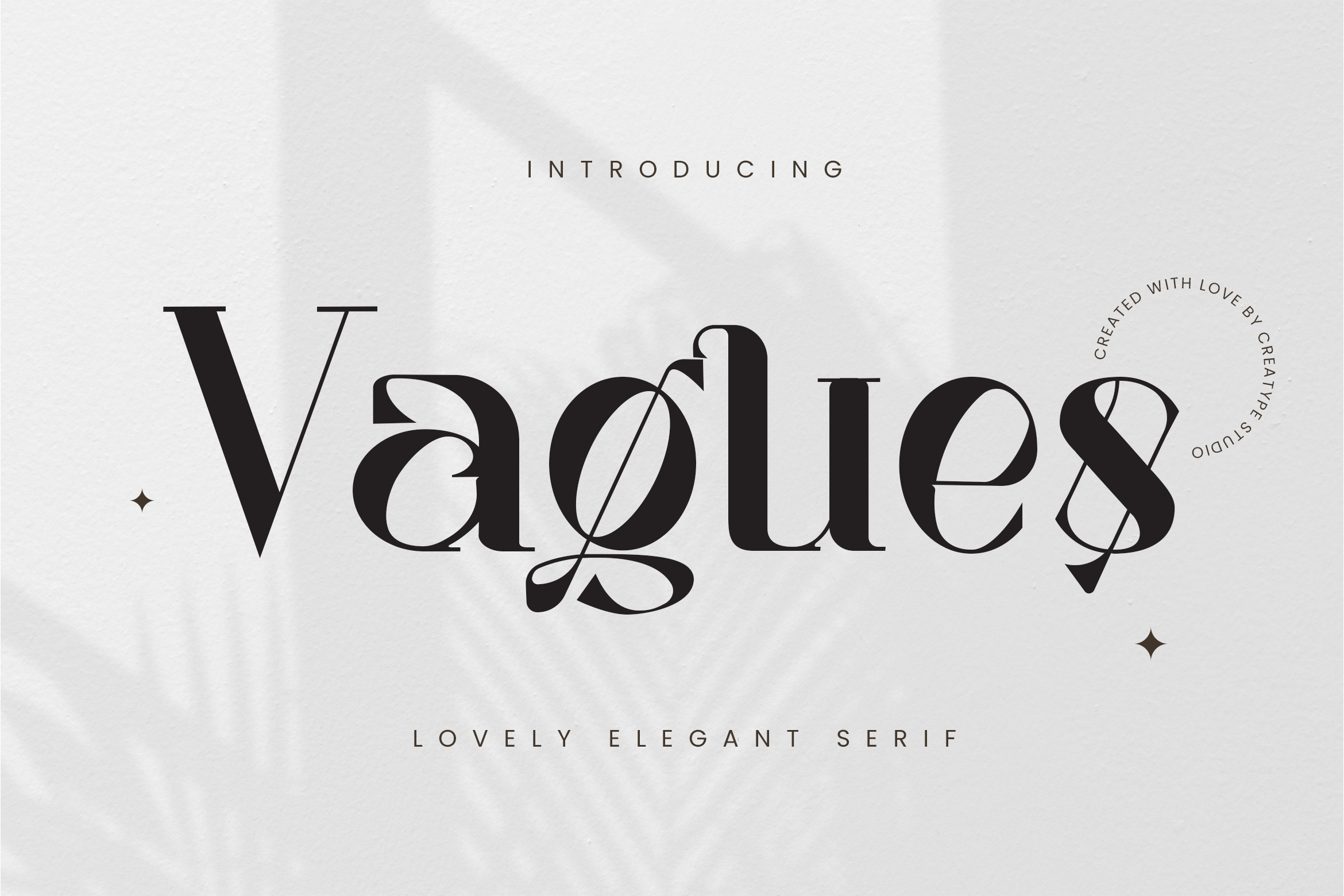 Vagues Elegant Serif