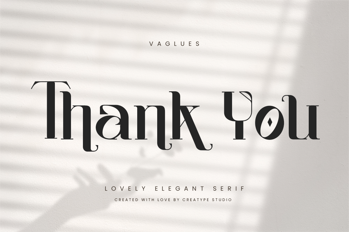 Vagues Elegant Serif - Image 10