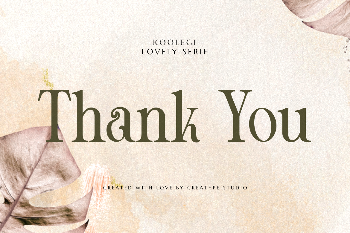 Koolegi Lovely Serif - Image 10