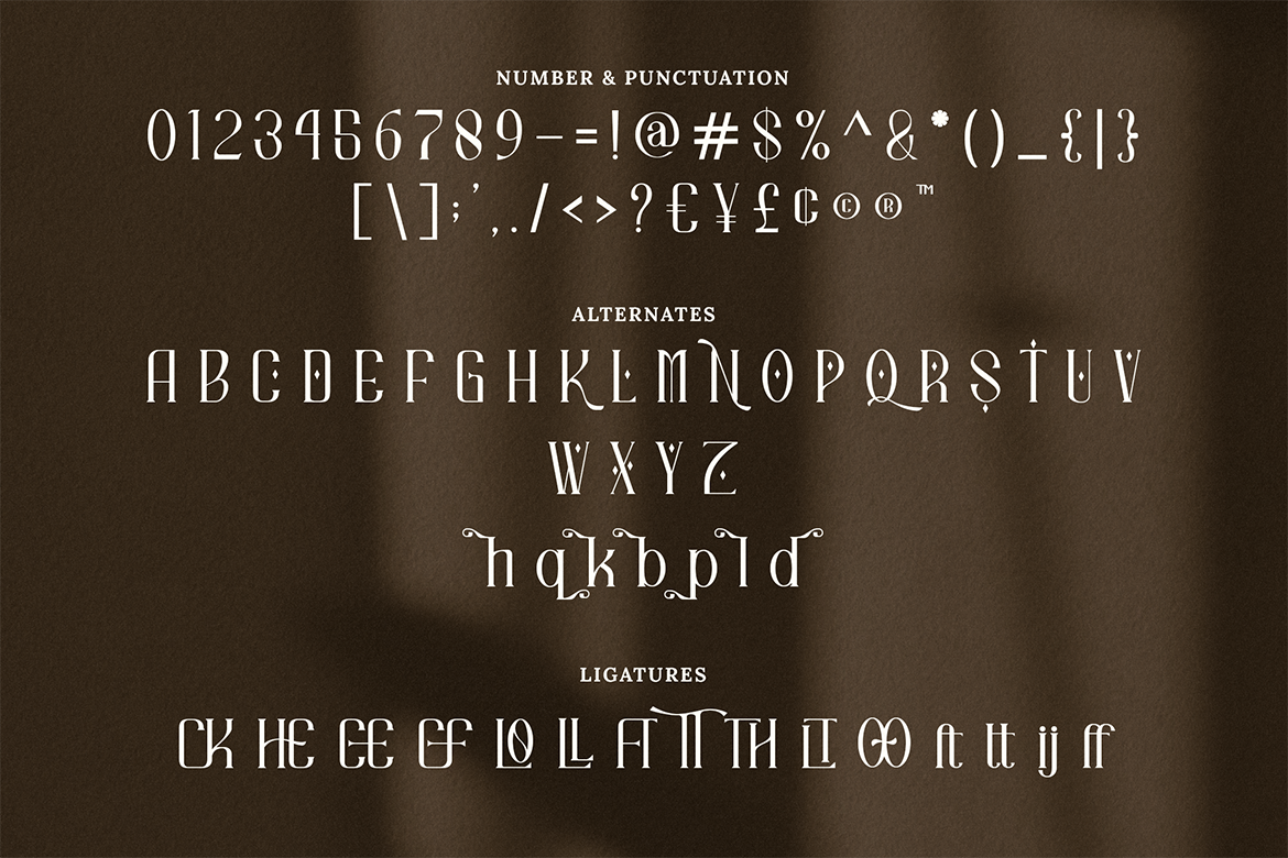 Quadrangle Stylish Serif - Image 8