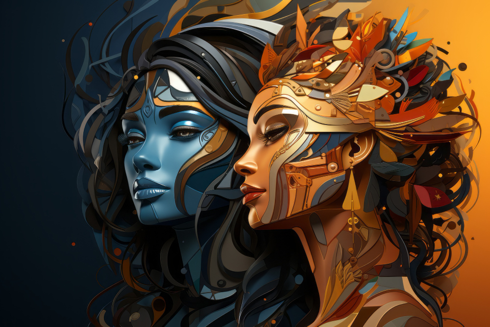 AI art illustration